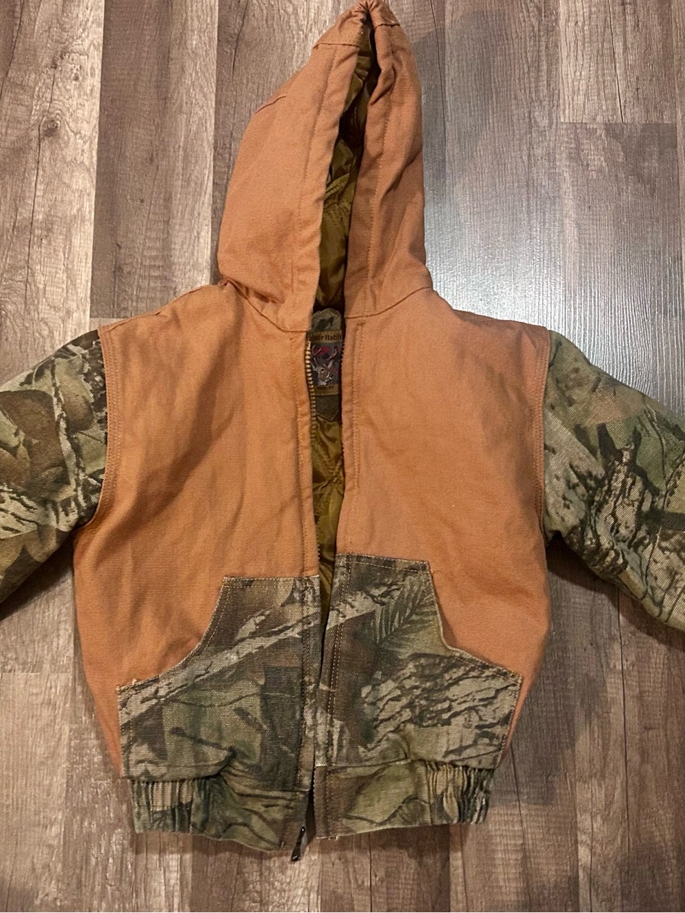 Outdoor Habitat 4T Kids Camo Hooded Hunting Jacket Insulated